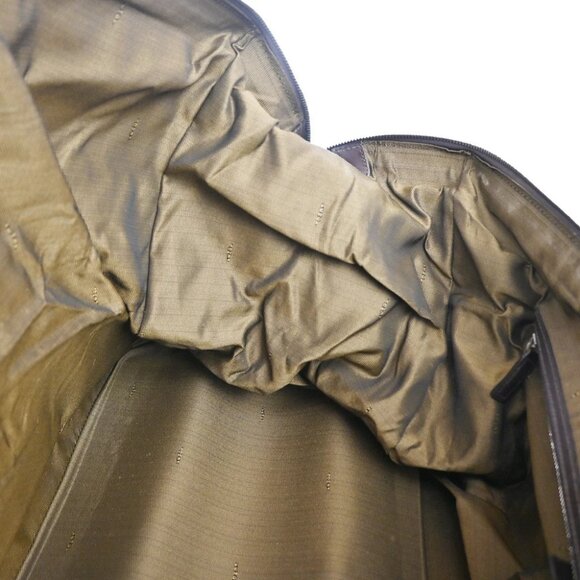 FENDI Zucca Rolling Duffel Bag Trolley Case Canvas Leather Brown SHW 70KB650 - Picture 14 of 16